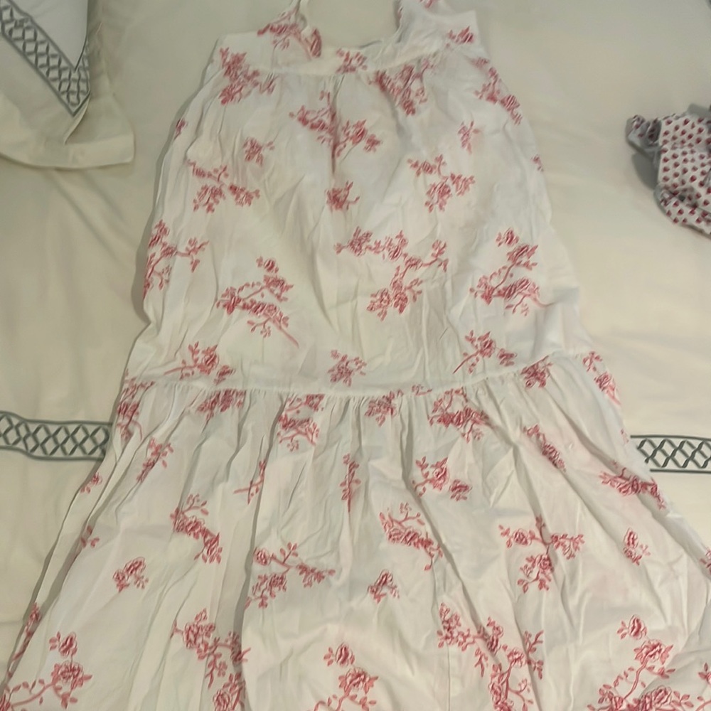 Womens petite plume Chloe nightgown in English rose